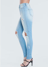 Vibrant Look At Me Now Skinny Jeans (Light Stone) P1841