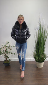 Women's Jordan Craig Lenox Nylon Puffer Jacket 2.0 (Black) 91502LA