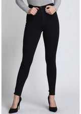 Vibrant Ultra High Waist & Super Stretchy Skinny Jeans (Black) P88