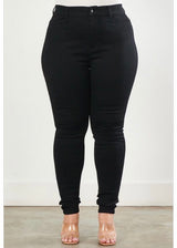 Vibrant Plus Size Jeans (Black) EP1001PLUS