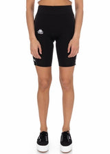 Kappa 222 Banda Cartin Bike Shorts (Black/White) 37145YW