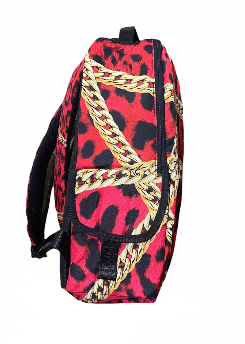 Street Approved Cheetah Lips Backpack