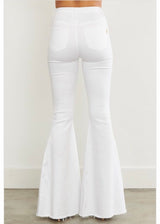 Vibrant Flare Jeans (White) EP1755