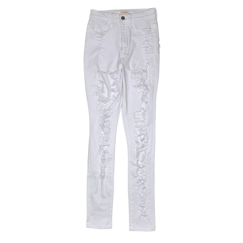 Aphrodite High Rise Skinny Jeans (Overdye White) AP40098