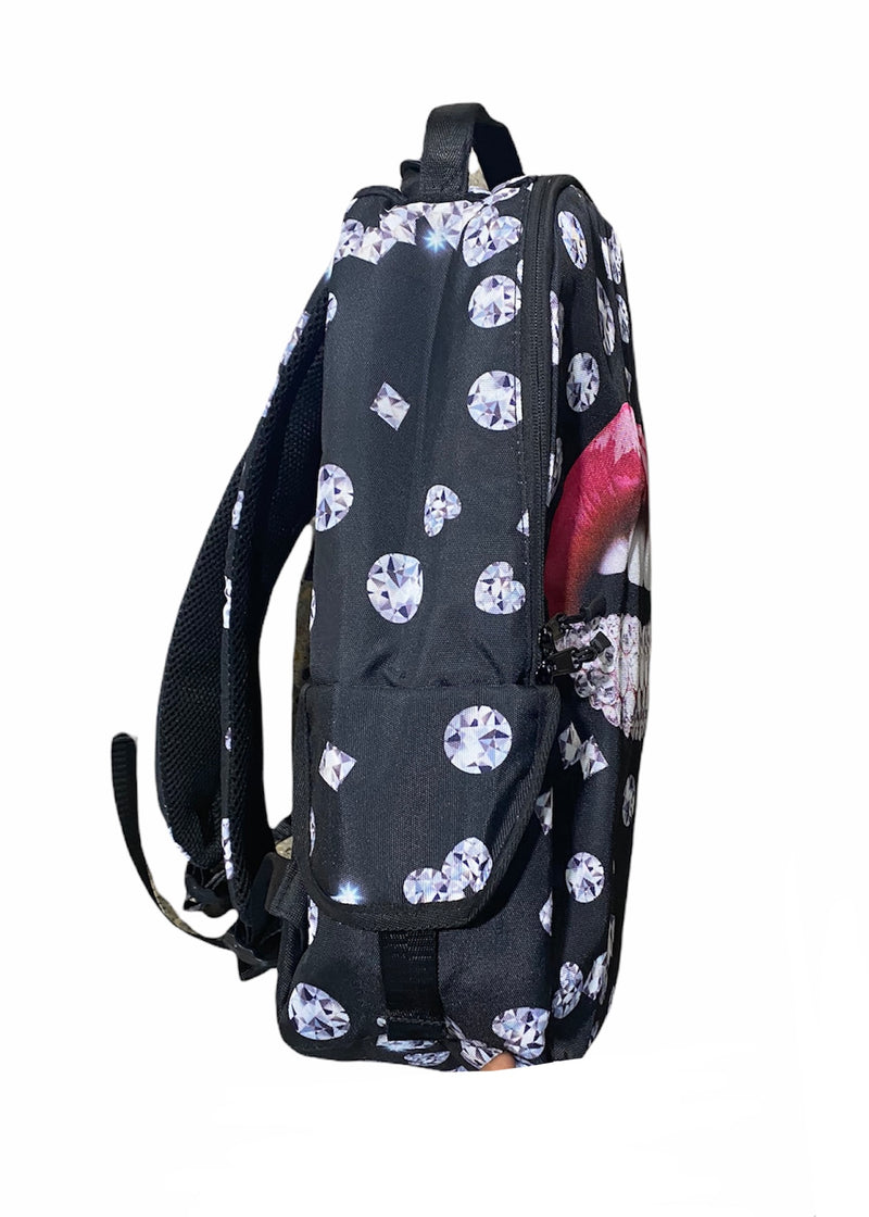 Street Approved Diamond Lips Backpack