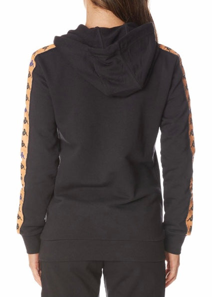 Kappa 222 Banda Budy 3 Hoodie (Black/Orange/Blue) 331328W