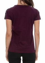 Kappa 222 Banda Brefan T Shirt (Violet/White) 34125XW