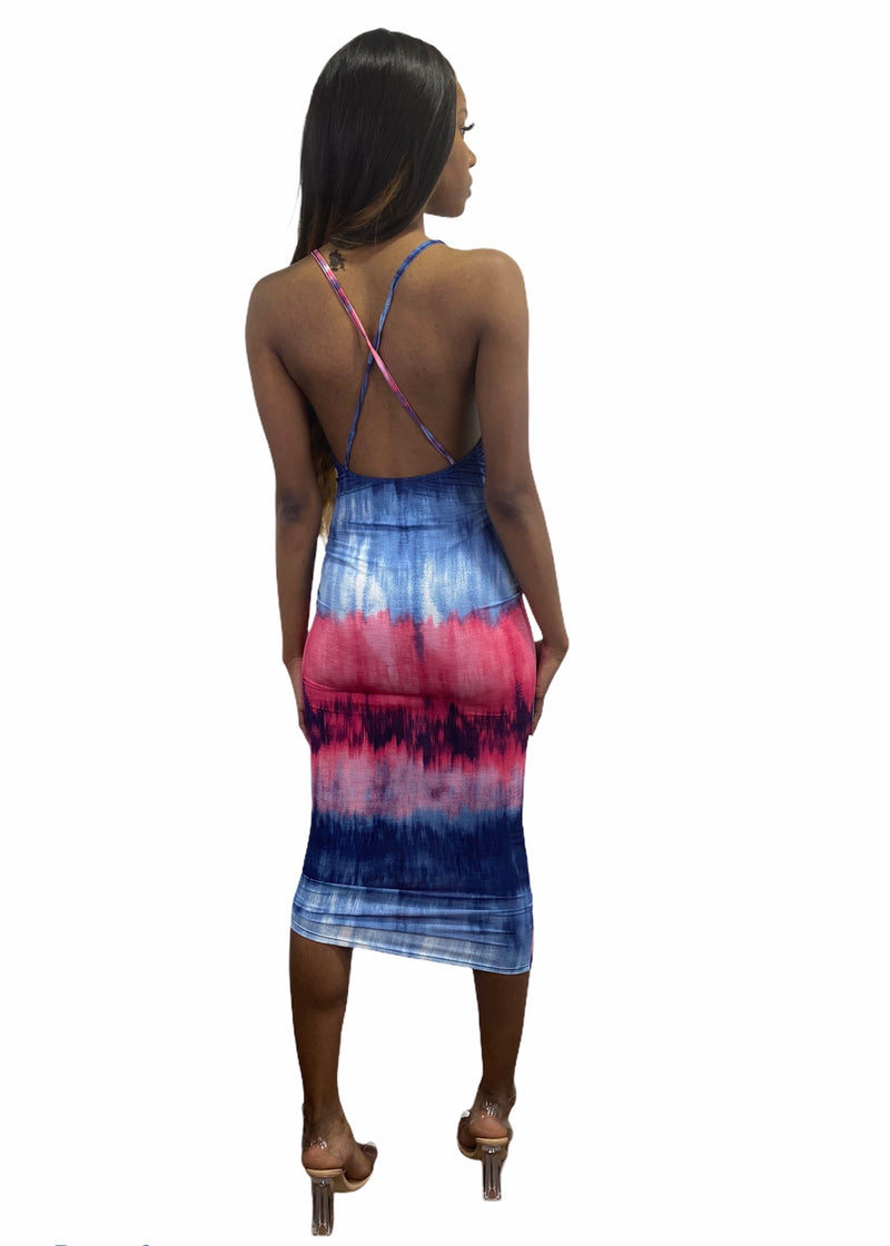 Magia USA Glazing Layer Dress (Multi) MD7822-FF