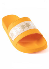 Kappa 222 Banda Adam 15 Slides (Orange/Beige/White) 35161SW