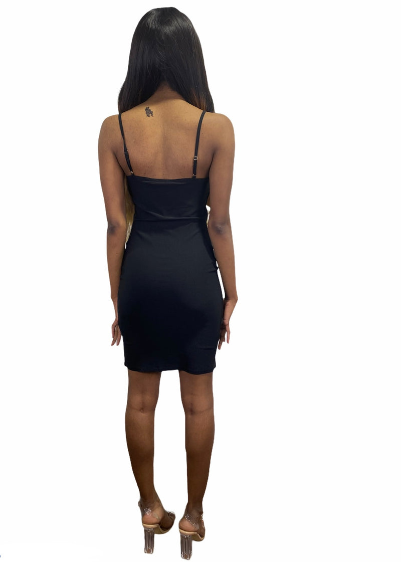 Hera Collection Basic Cami Dress (Black) 62024